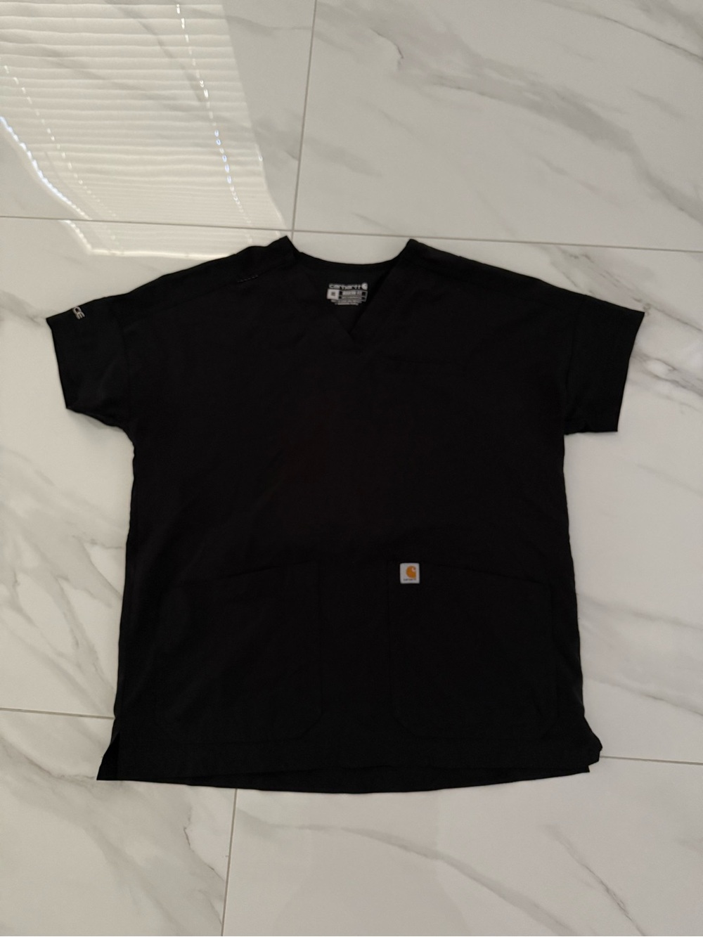 Carhartt womens Black scrub set